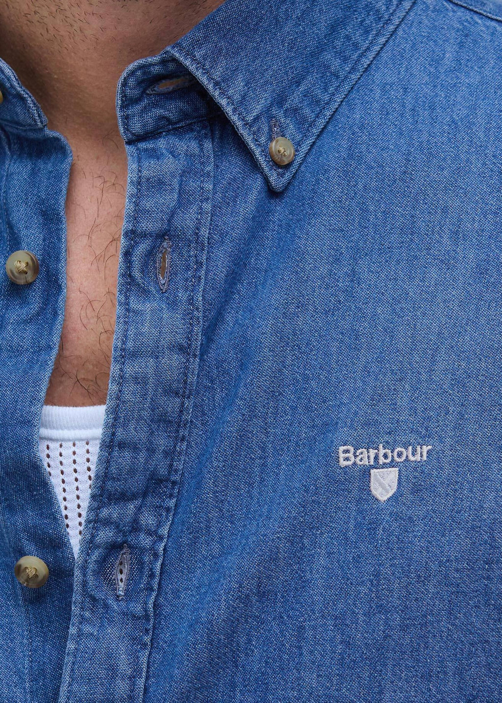 Chambray Crest Tailored Skjorte
