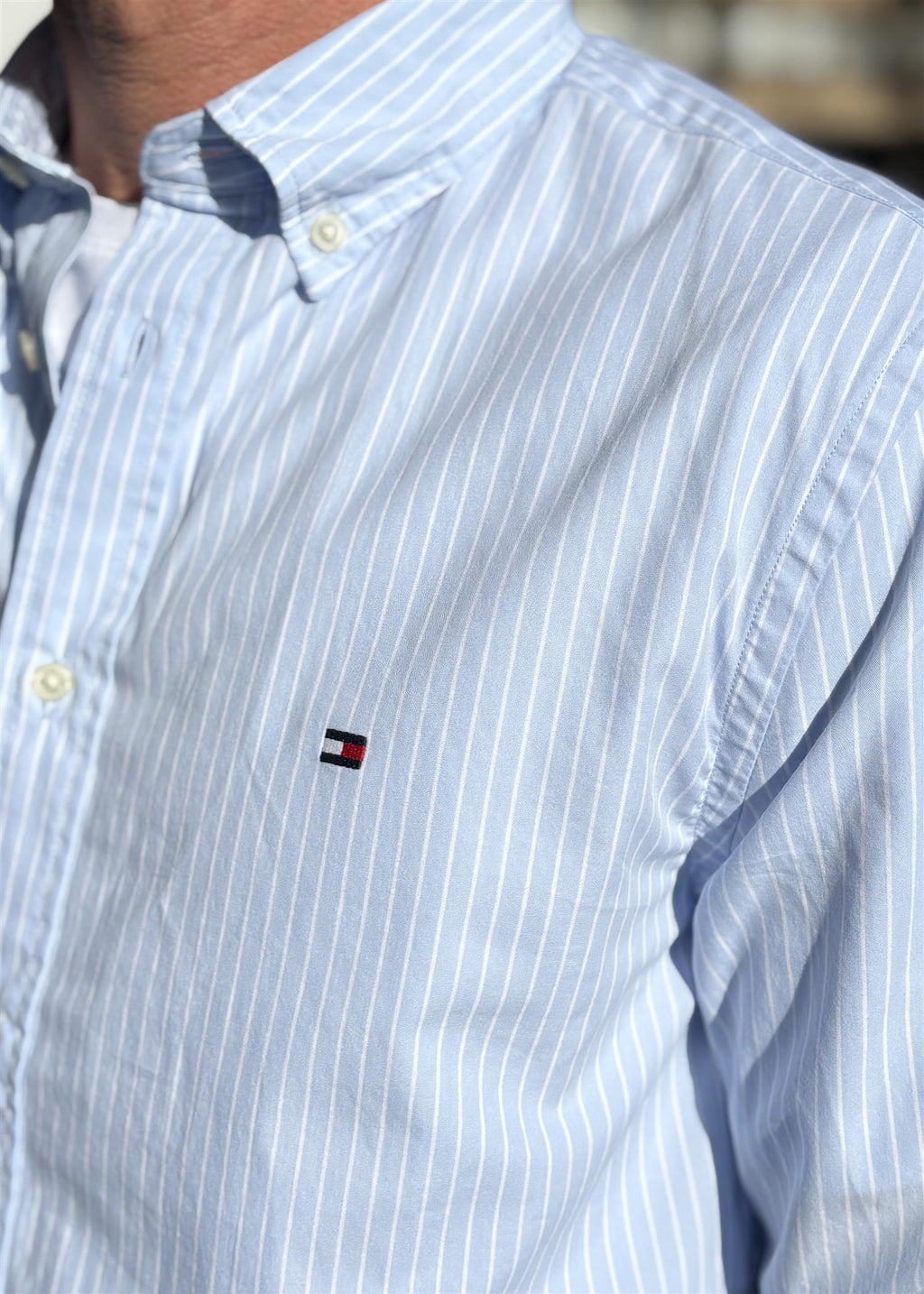 Core Hairline Poplin RF Skjorte