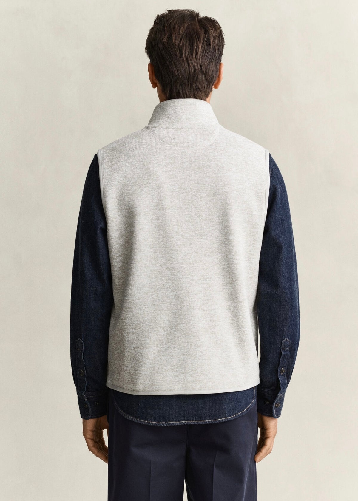 Zipped Fleece Vest