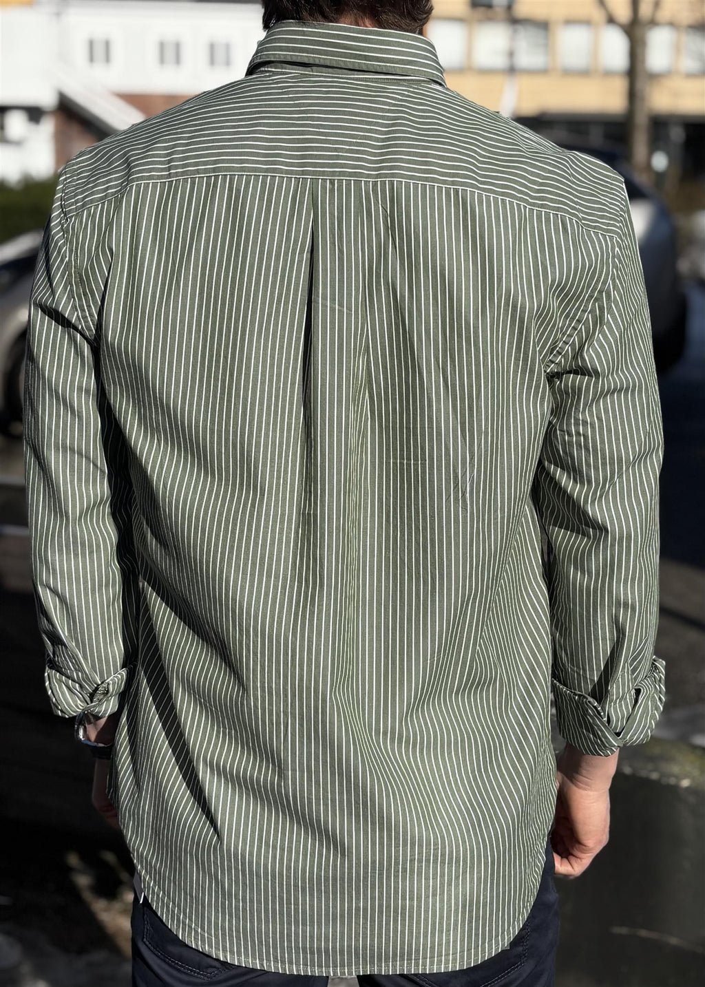 Core Hairline Poplin RF Skjorte