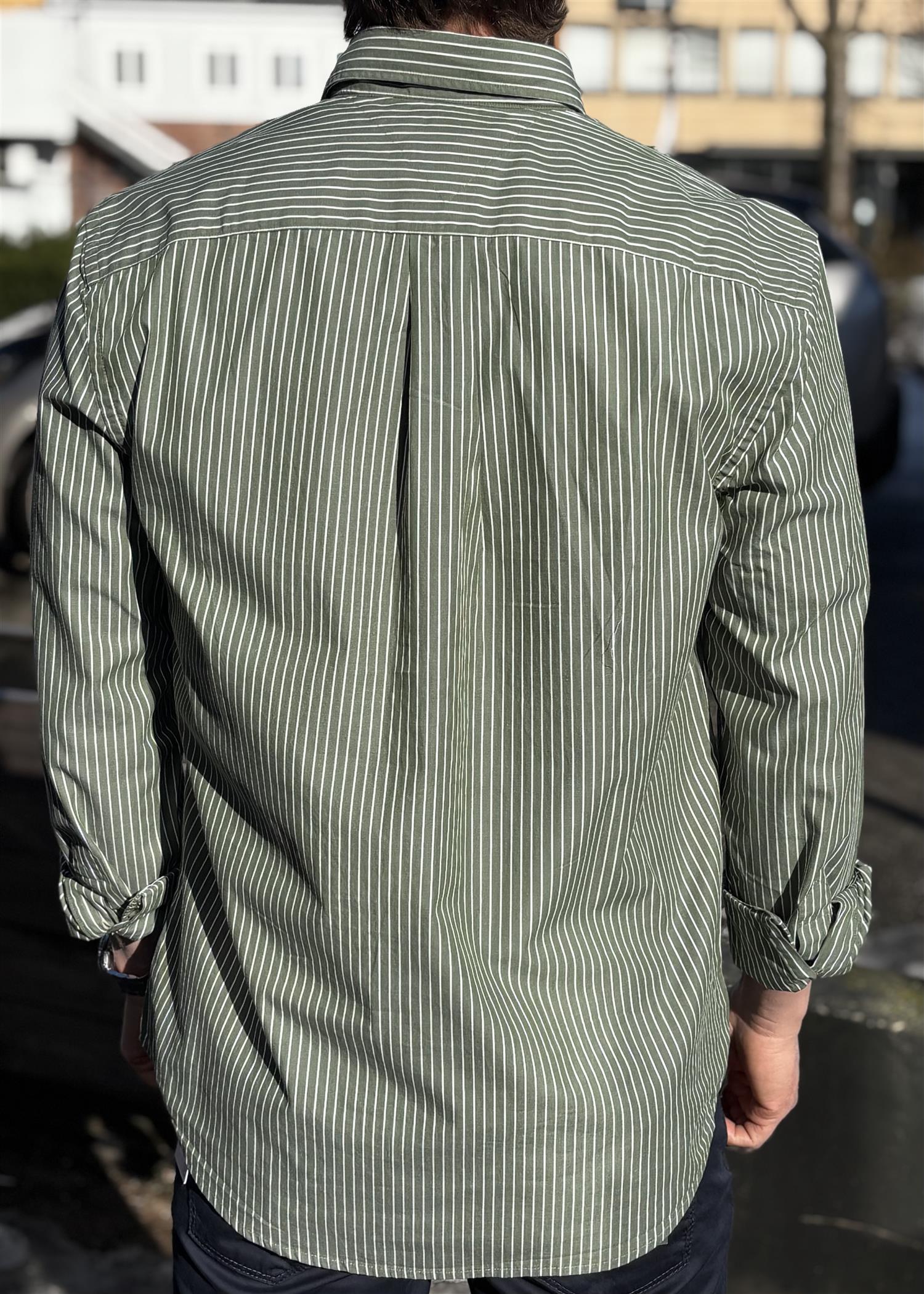 Core Hairline Poplin RF Skjorte